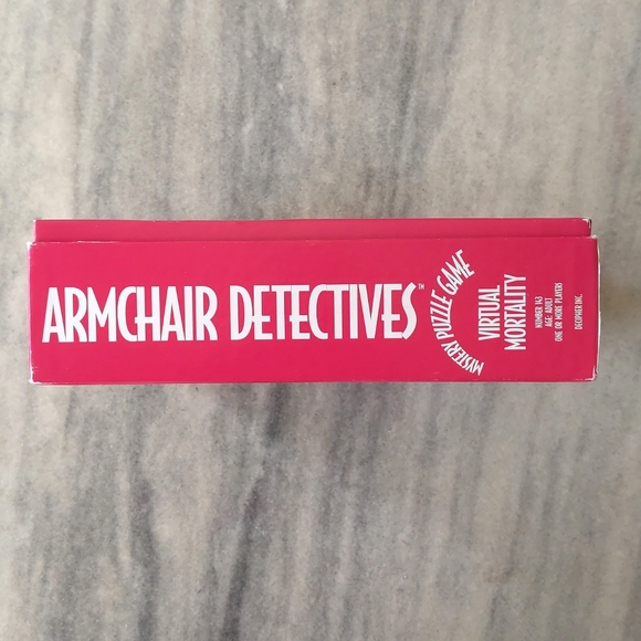 Mystery Puzzle Game, Armchair Detectives, Virtual Mortality, Number 143. - Picture 5 of 5